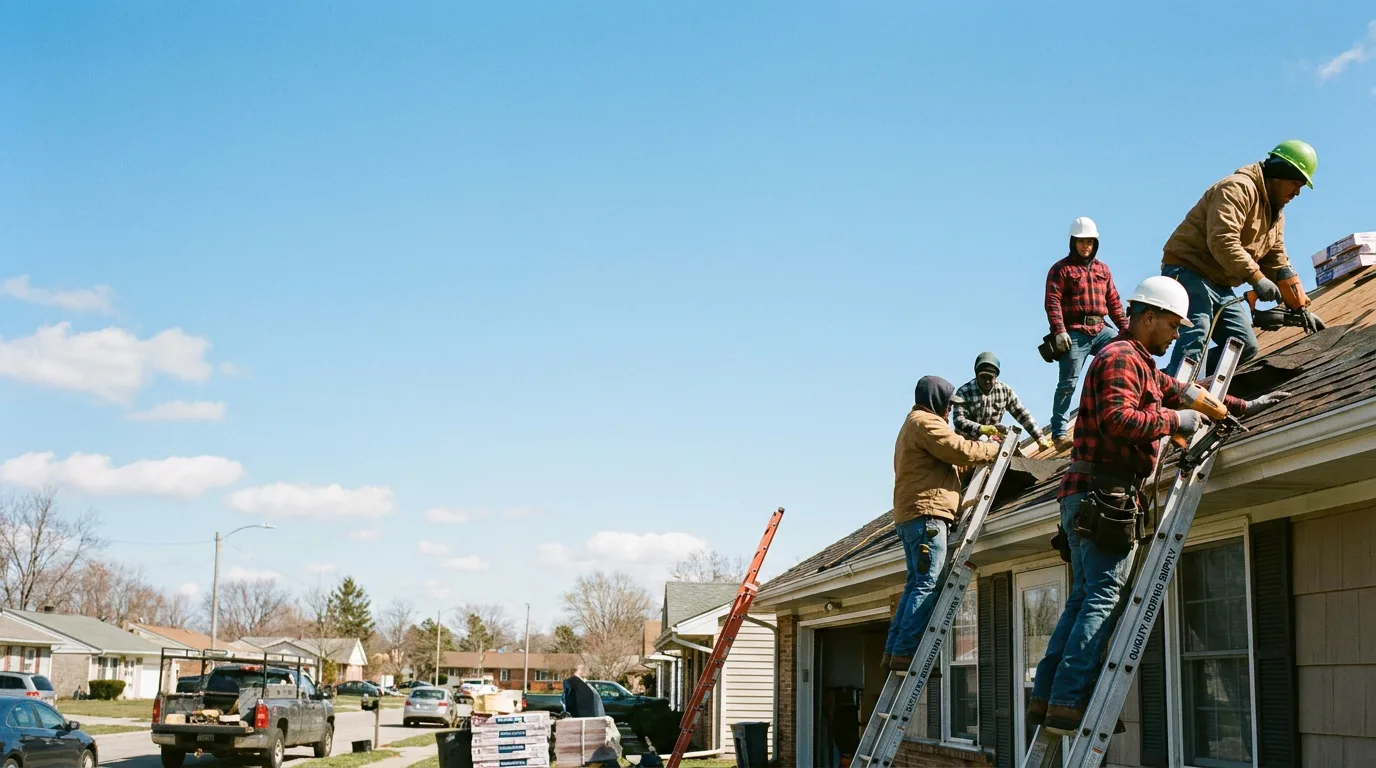 Roofing in Magnetic Springs, OH near me